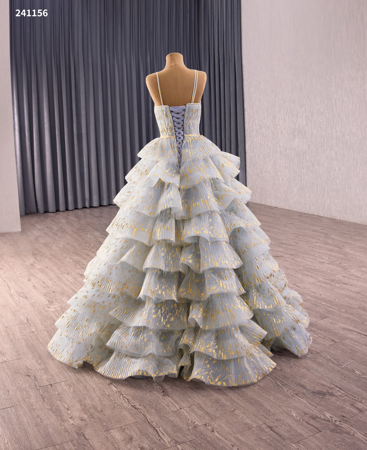 Asymmetrical Evening Party Dress Pleated 241156