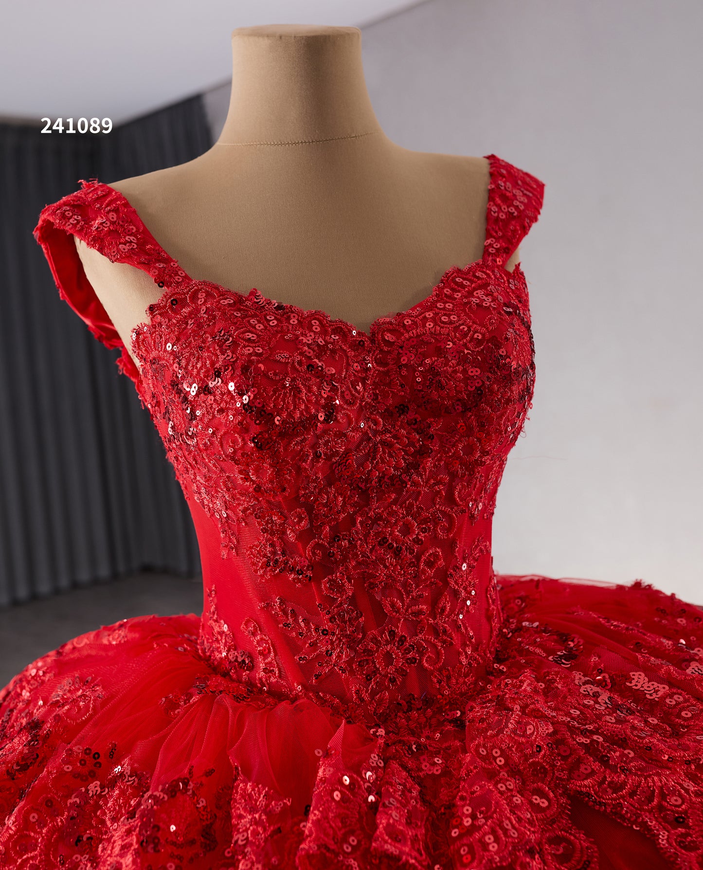 Elegant Empire Ball Gown Evening Party Dresses for Girls 241089