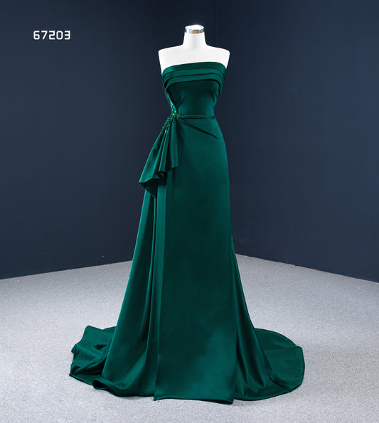 Emerald Green Bridesmaid Formal Dress 67203