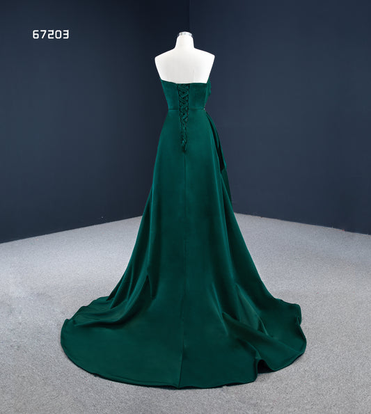 Emerald Green Bridesmaid Formal Dress 67203