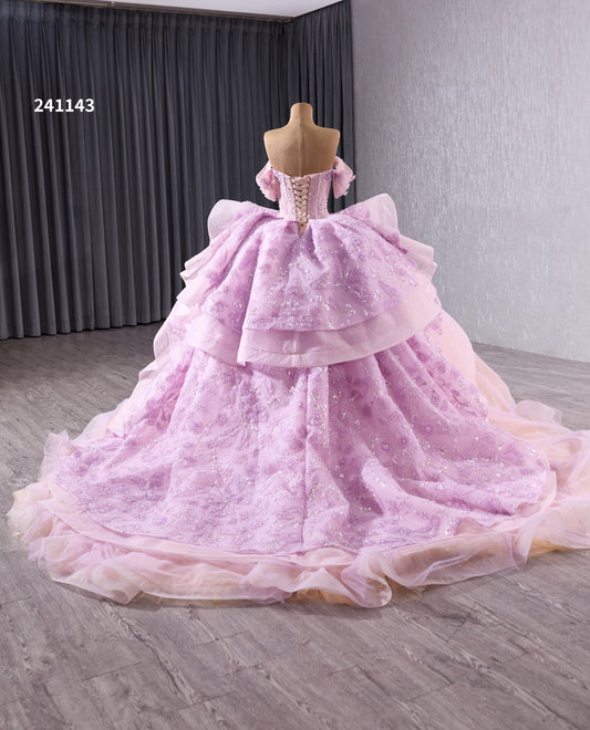2025 Lilac Sweet 15 Vestido de Quinceanera Dress 241143