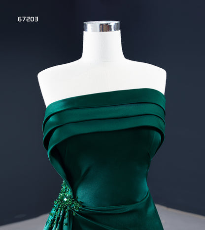 Emerald Green Bridesmaid Formal Dress 67203