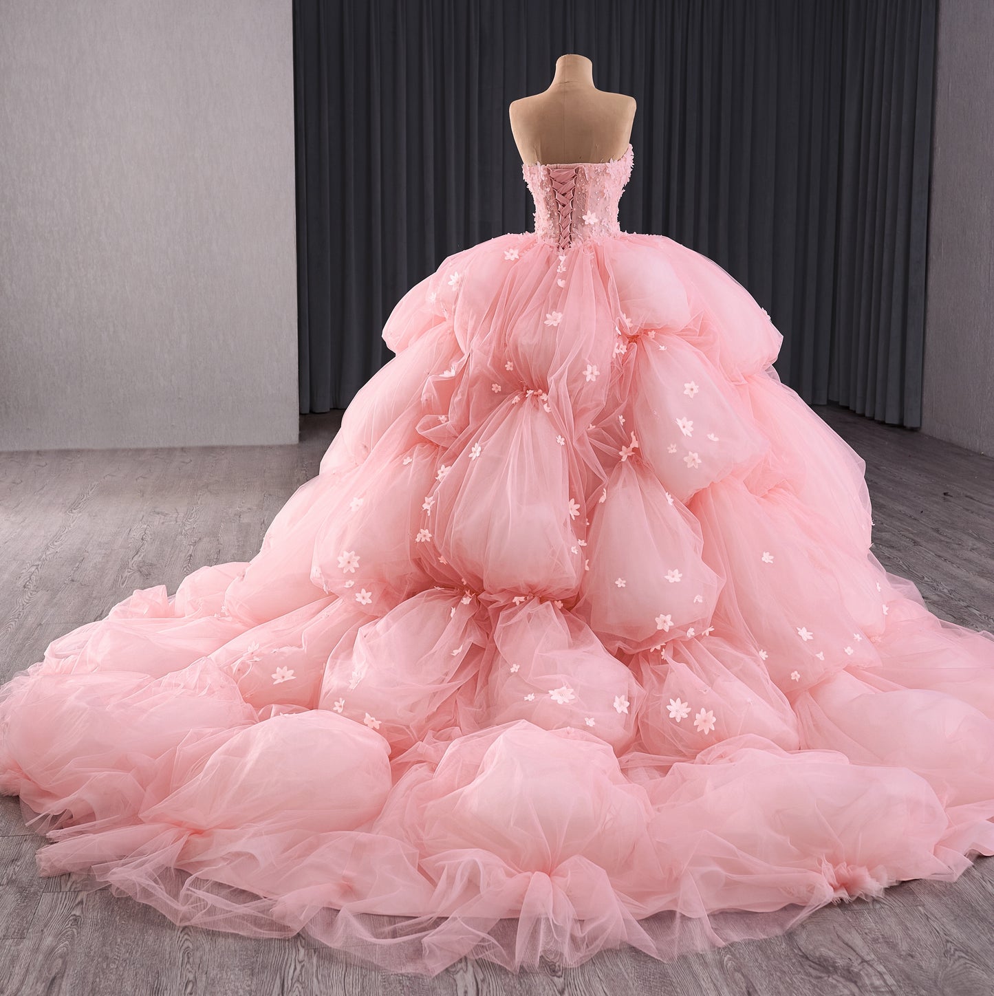 Pink Princesa Quinceanera Dress For Sweat 16 Girl Gown 241125