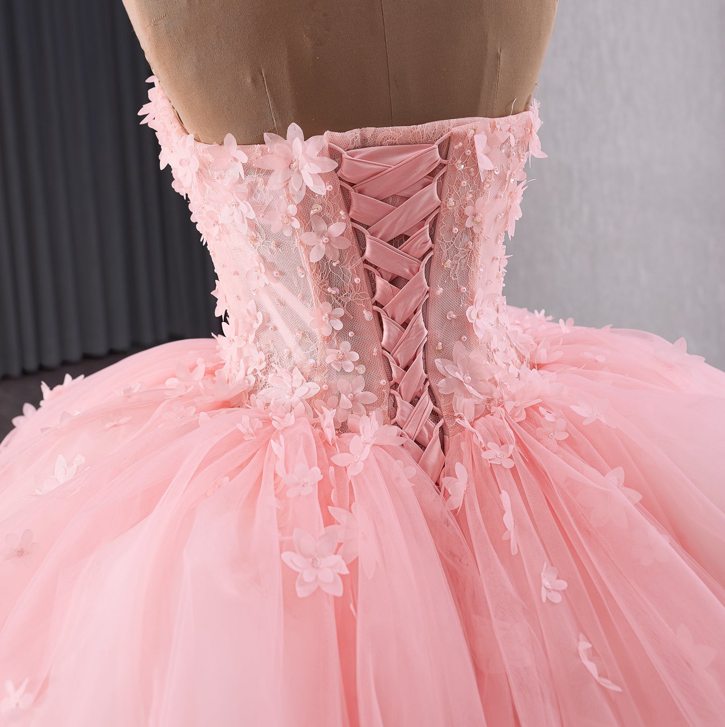 Pink Princesa Quinceanera Dress For Sweat 16 Girl Gown 241125