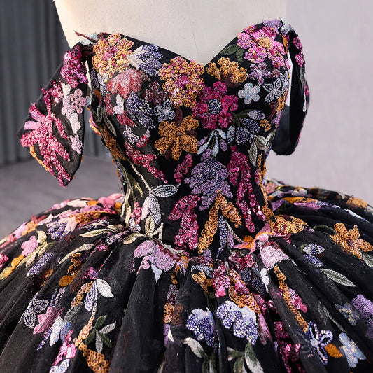 Vintage Off Shoulder Ball Gown Quinceanera Dresses for Girls 241029