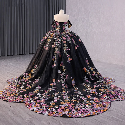 Vintage Off Shoulder Ball Gown Quinceanera Dresses for Girls 241029