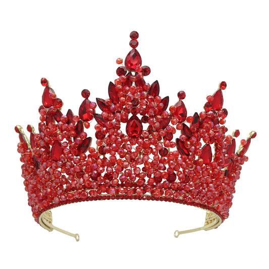 High Quality Luxury Crystal Tiaras Wedding Headdress Crown Bride Crown and Tiara
