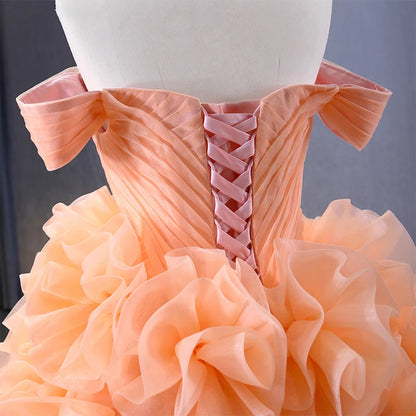 Chic Off the Shoulder Party Formal Dresses 231109