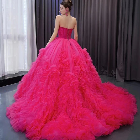 Elegant Sweetheart Ruched Party Evening Gowns Wedding Dresses 231108