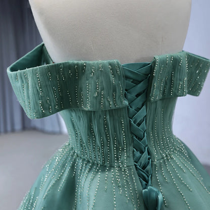 Simple Mint Birthday Party Evening Formal Party Gowns Dresses 241002