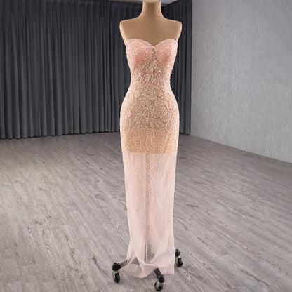 Sweetheart Mermaid Evening Party Gowns Dresses With Detachable Train 241114