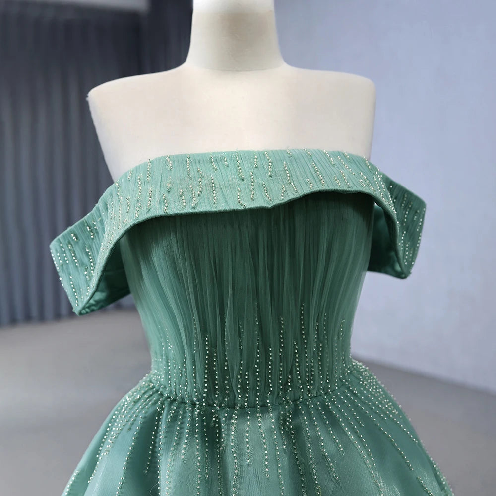 Simple Mint Birthday Party Evening Formal Party Gowns Dresses 241002