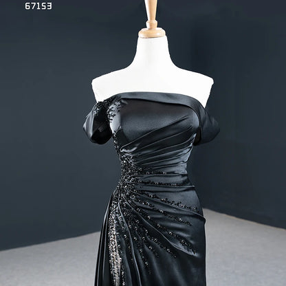 Sheath Red Formal Dress Pageant Gown with Removable Sleeves 67153